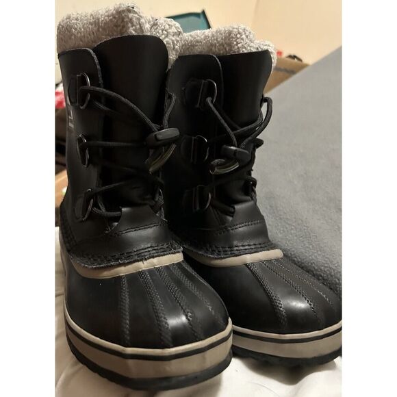 Sorel Yoot Pac TP Winter Boot, Black, Youth Size 4 Male NY1880-013 Waterproof - Picture 1 of 8